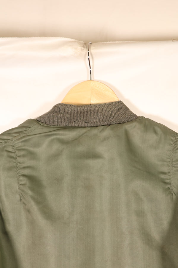 1970年契約　MEDIUM　アメリカ空軍　USAF　MA-1　フライトジャケット　状態良い　中古品