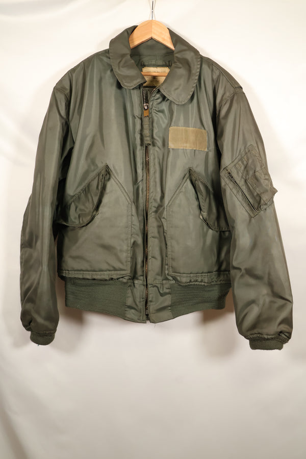 1976年契約　LARGE　アメリカ海軍　CWU-45P フライトジャケット　インターメディエイト　中古品