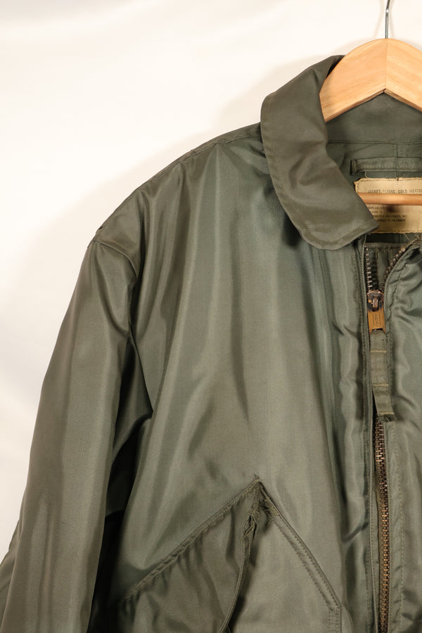 1976年契約　LARGE　アメリカ海軍　CWU-45P フライトジャケット　インターメディエイト　中古品