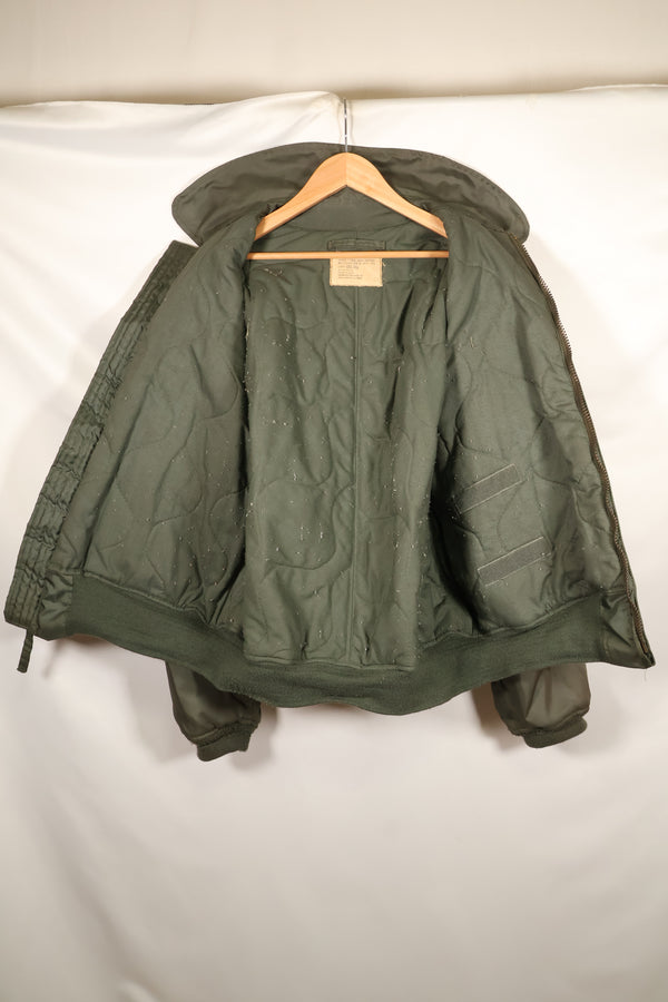 1976年契約　LARGE　アメリカ海軍　CWU-45P フライトジャケット　インターメディエイト　中古品