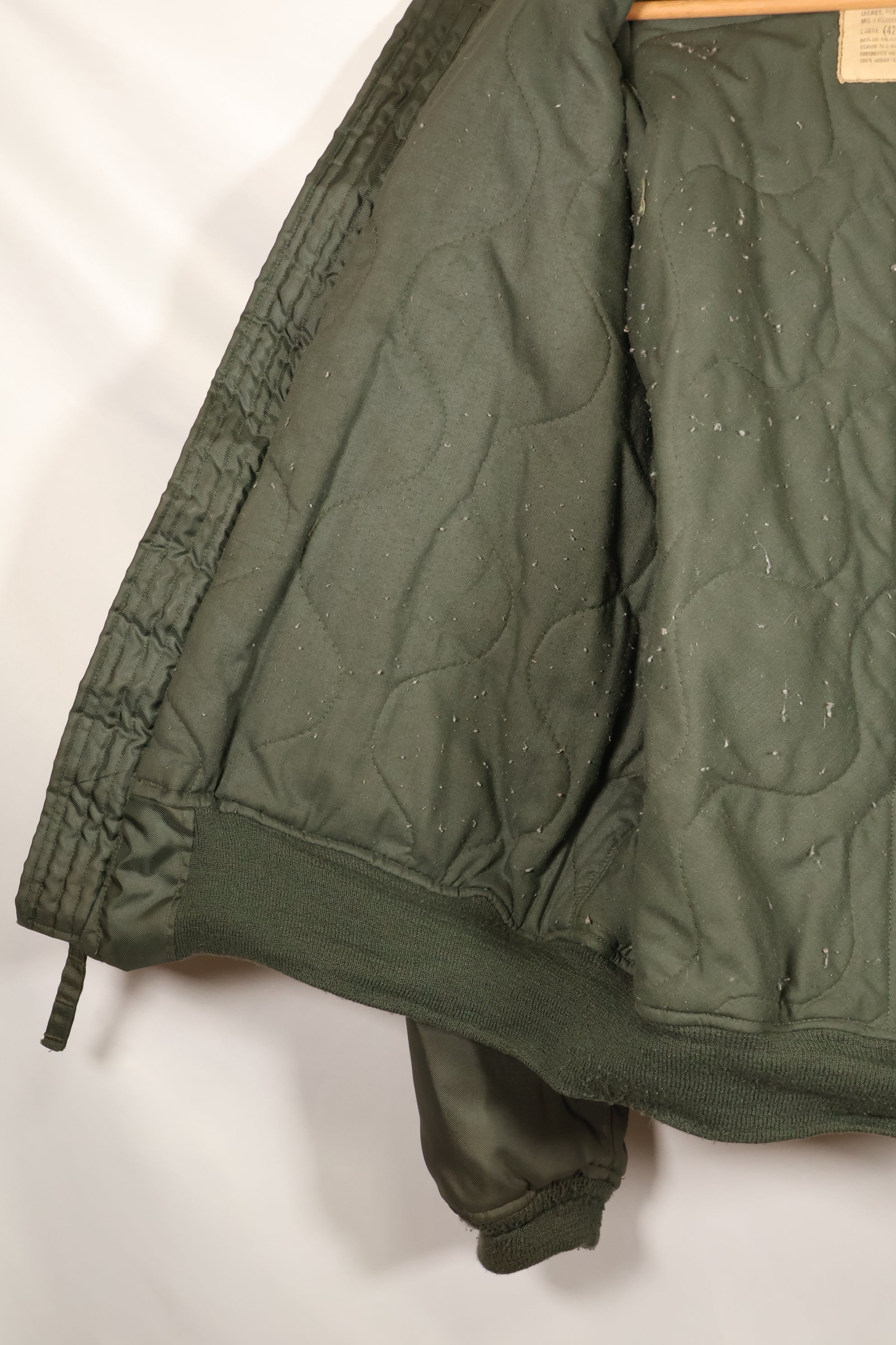 1976年契約　LARGE　アメリカ海軍　CWU-45P フライトジャケット　インターメディエイト　中古品