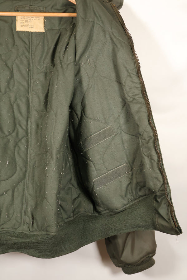 1976年契約　LARGE　アメリカ海軍　CWU-45P フライトジャケット　インターメディエイト　中古品