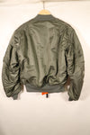 1966年契約　LARGE　アメリカ空軍　USAF　MA-1　フライトジャケット　ほぼ未使用品　状態良い