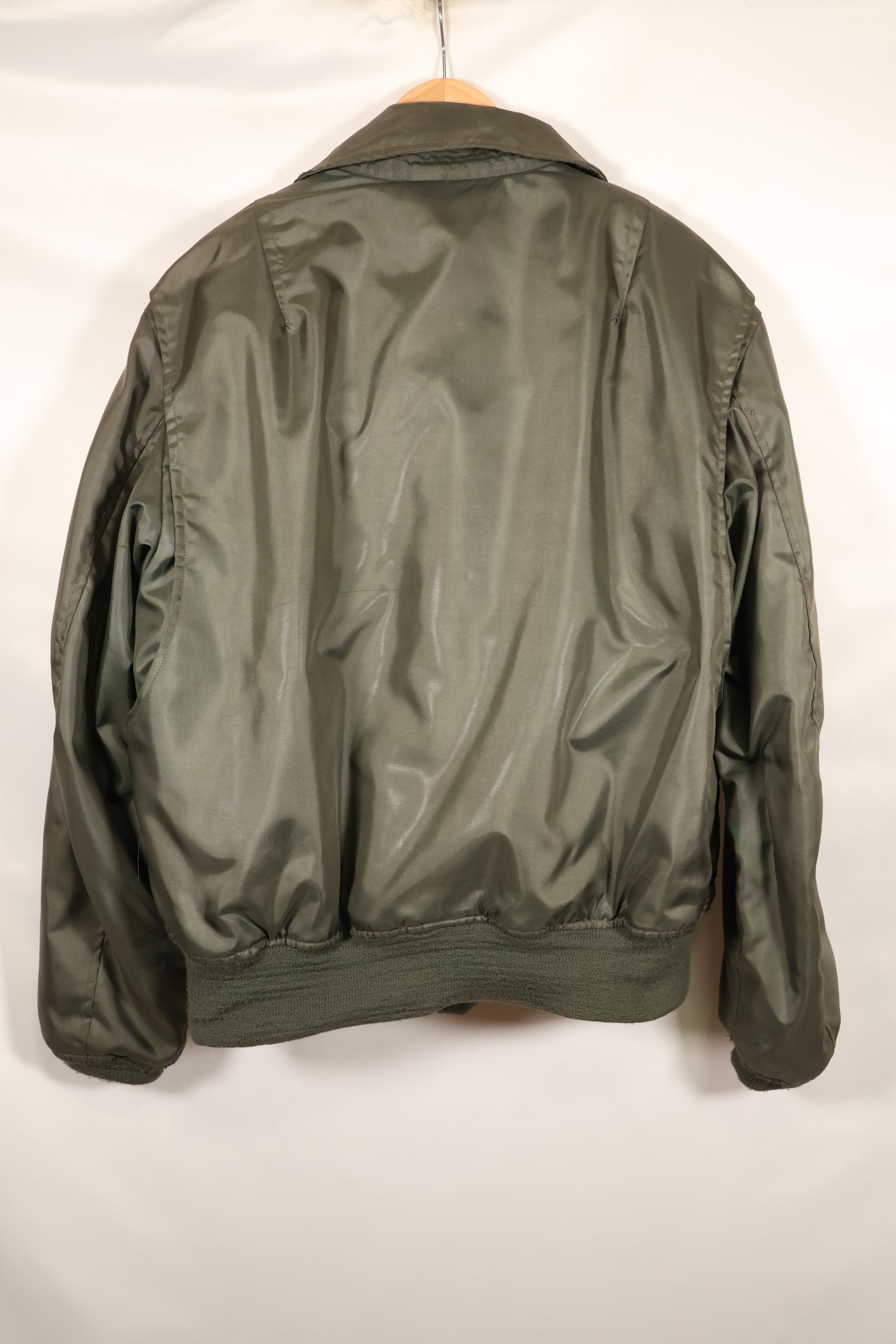 1976年契約　LARGE　アメリカ海軍　CWU-45P フライトジャケット　インターメディエイト　中古品