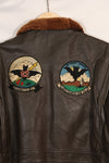 1968年契約　サイズ42 アメリカ海軍　G-1 フライトジャケット　FAIRECONRON ONE　中古品