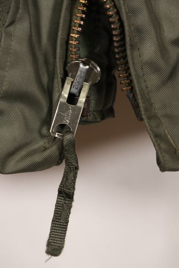 1975年契約　LARGE　アメリカ海軍　CWU-45P フライトジャケット　インターメディエイト　ポケット付　中古品