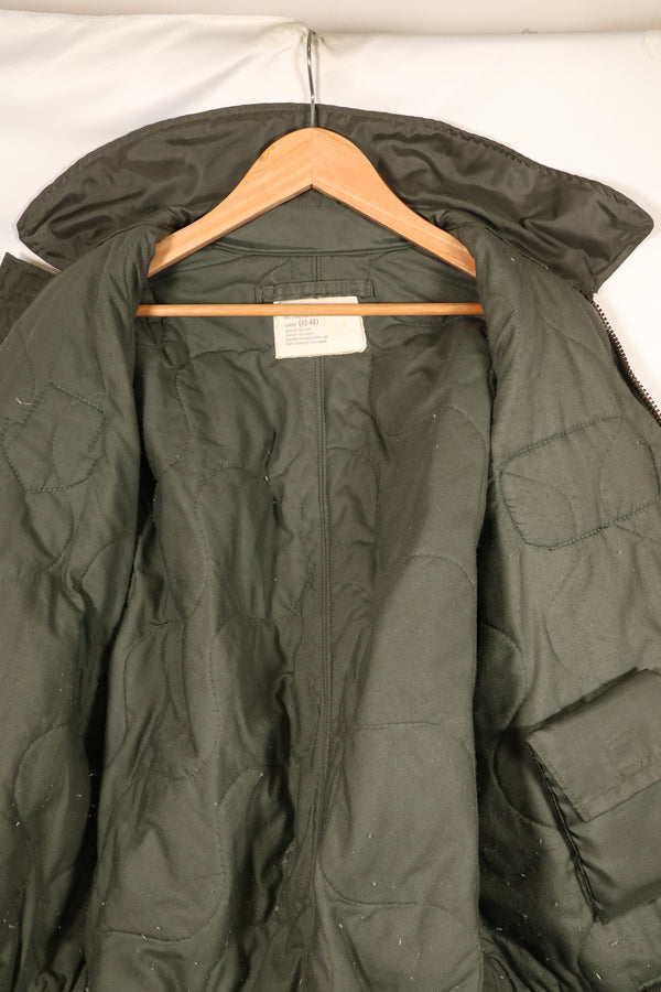 1975年契約　LARGE　アメリカ海軍　CWU-45P フライトジャケット　インターメディエイト　ポケット付　中古品