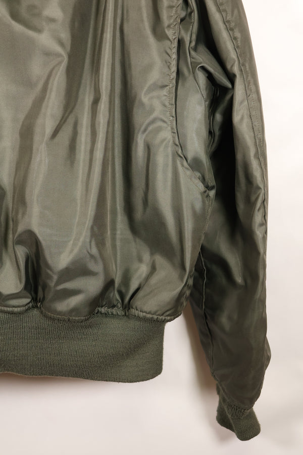 1975年契約　LARGE　アメリカ海軍　CWU-45P フライトジャケット　インターメディエイト　ポケット付　中古品