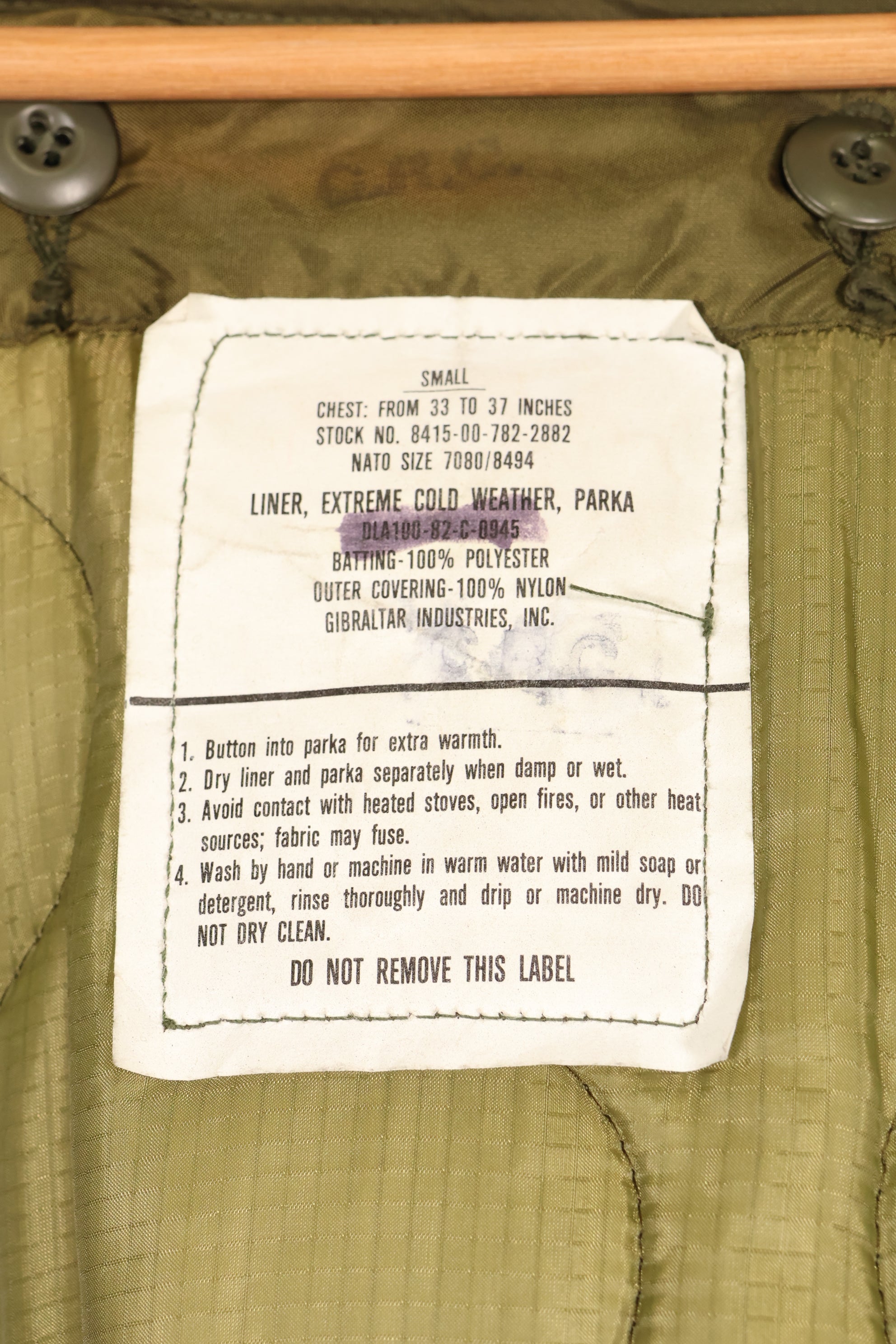 複数年代ロット　SMALL　M65　フィールドパーカー　フィッシュテールパーカー　状態良い　中古品 B