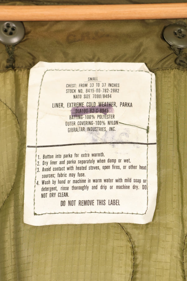 複数年代ロット　SMALL　M65　フィールドパーカー　フィッシュテールパーカー　状態良い　中古品 B