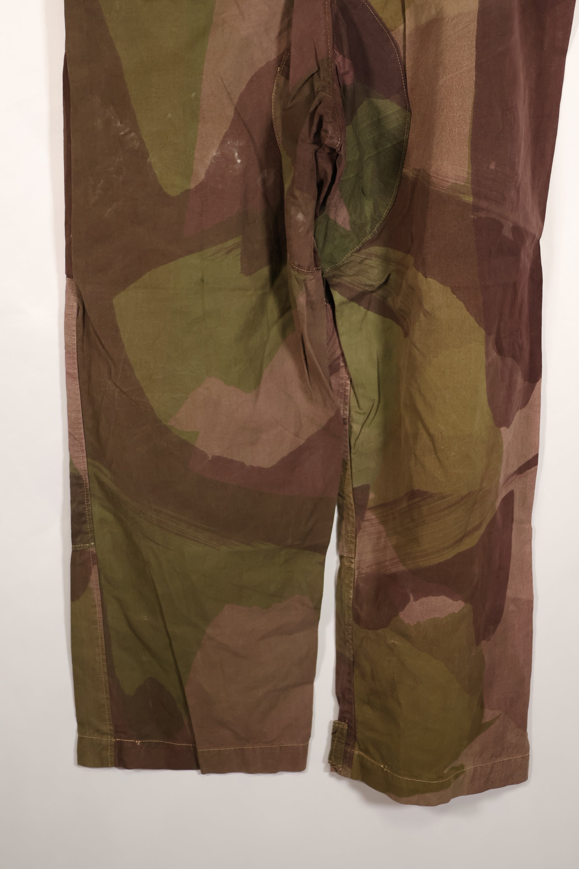 実物　1944年製　イギリス軍　SAS トラウザーズ　WINDPROOF 迷彩パンツ　サイズ No.1　中古品