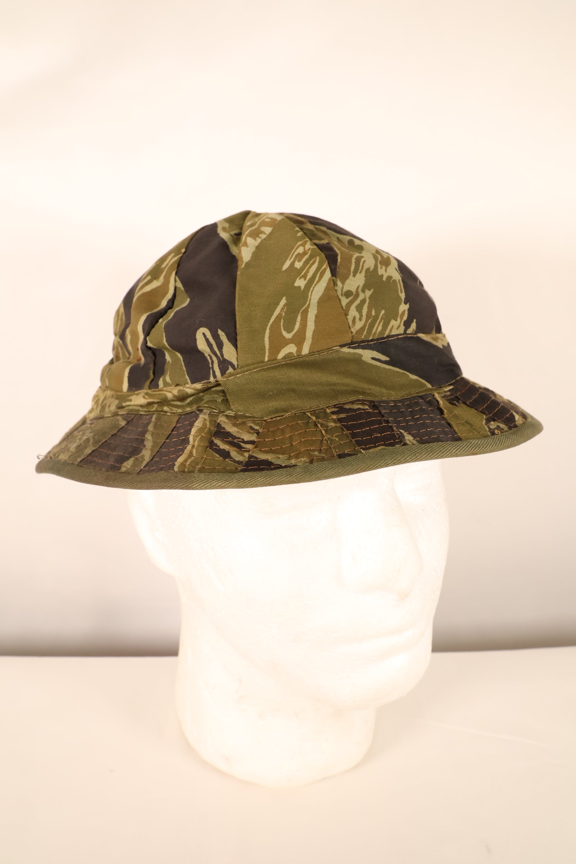 実物生地　南ベトナム海兵隊　VNMC　3rd パターン移行期生地　タイガーストライプ　ブーニー　再現品