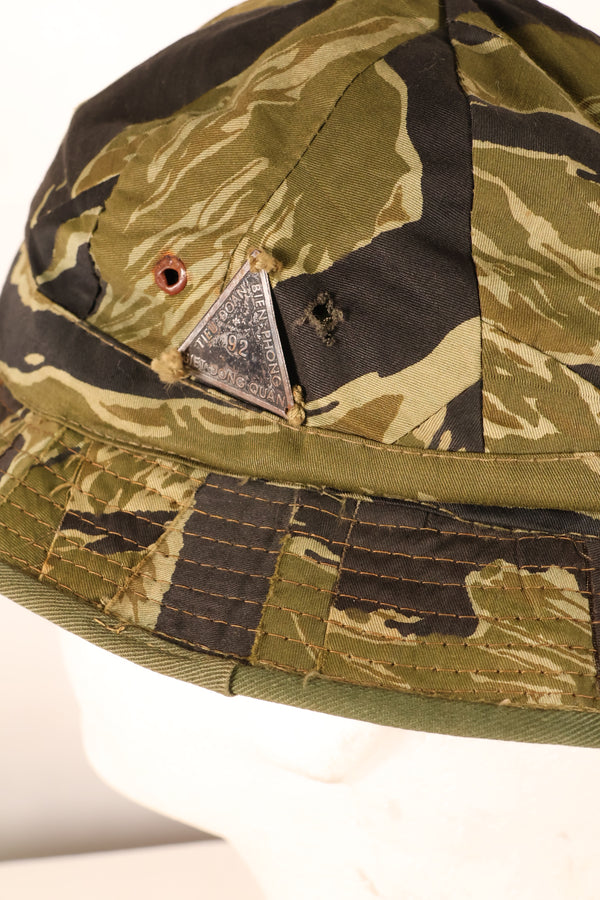 実物生地　南ベトナム海兵隊　VNMC　3rd パターン移行期生地　タイガーストライプ　ブーニー　再現品