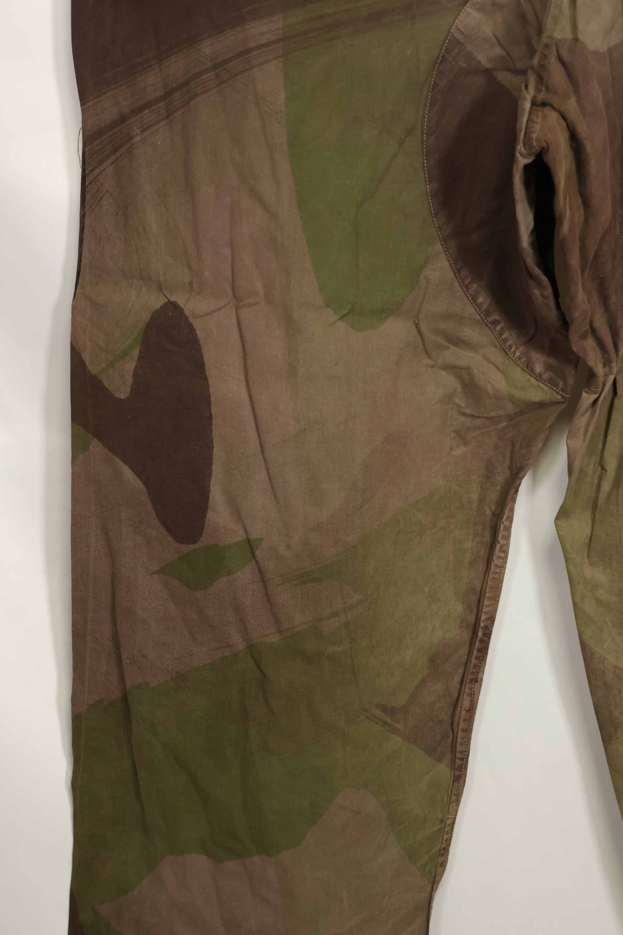 実物　イギリス軍　SAS トラウザーズ　WINDPROOF 迷彩パンツ　サイズタグ2 中古品