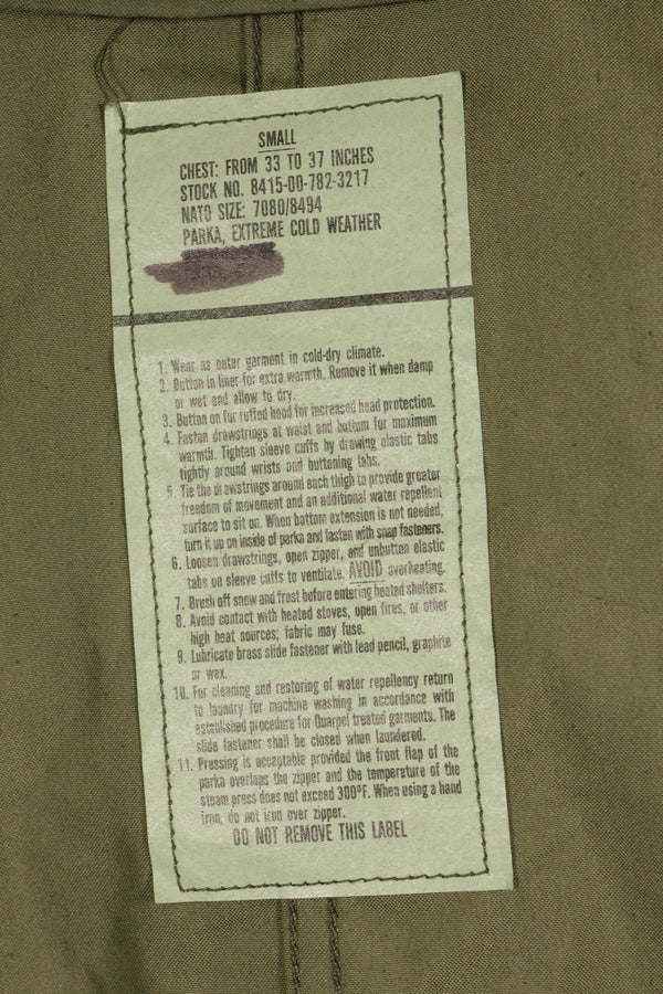 複数年代ロット　SMALL　M65　フィールドパーカー　フィッシュテールパーカー　状態良い　中古品 C