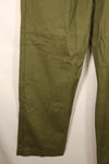 1967年契約　SIZE 14　オーストラリア軍　OD ユーティリティパンツ　ほぼ未使用品　