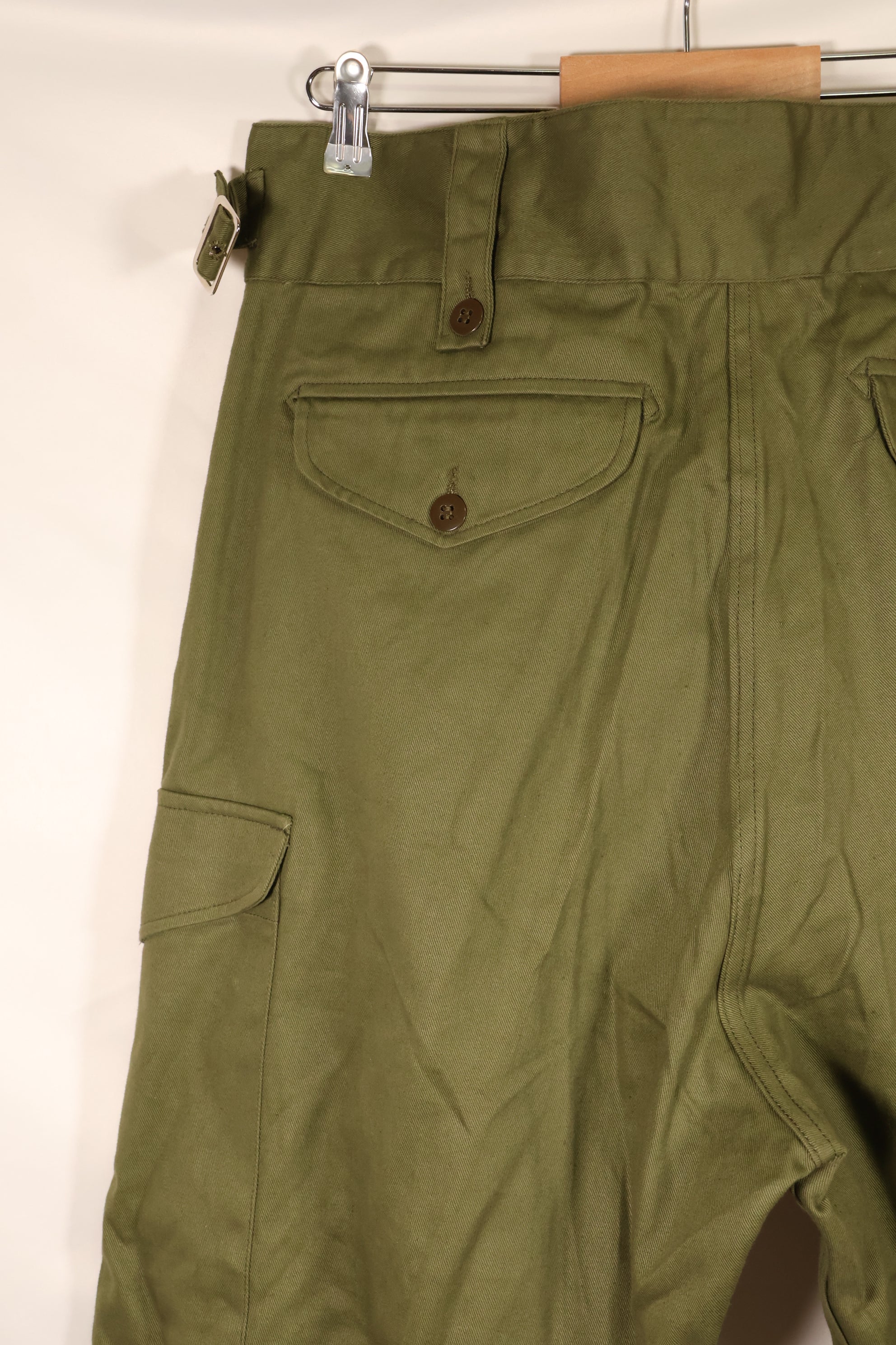 1967年契約　SIZE 14　オーストラリア軍　OD ユーティリティパンツ　ほぼ未使用品　