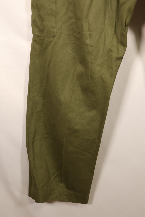 1967年契約　SIZE 14　オーストラリア軍　OD ユーティリティパンツ　ほぼ未使用品　