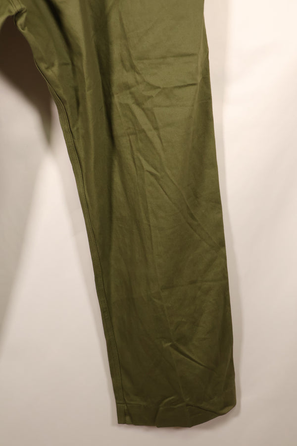 1967年契約　SIZE 14　オーストラリア軍　OD ユーティリティパンツ　ほぼ未使用品　