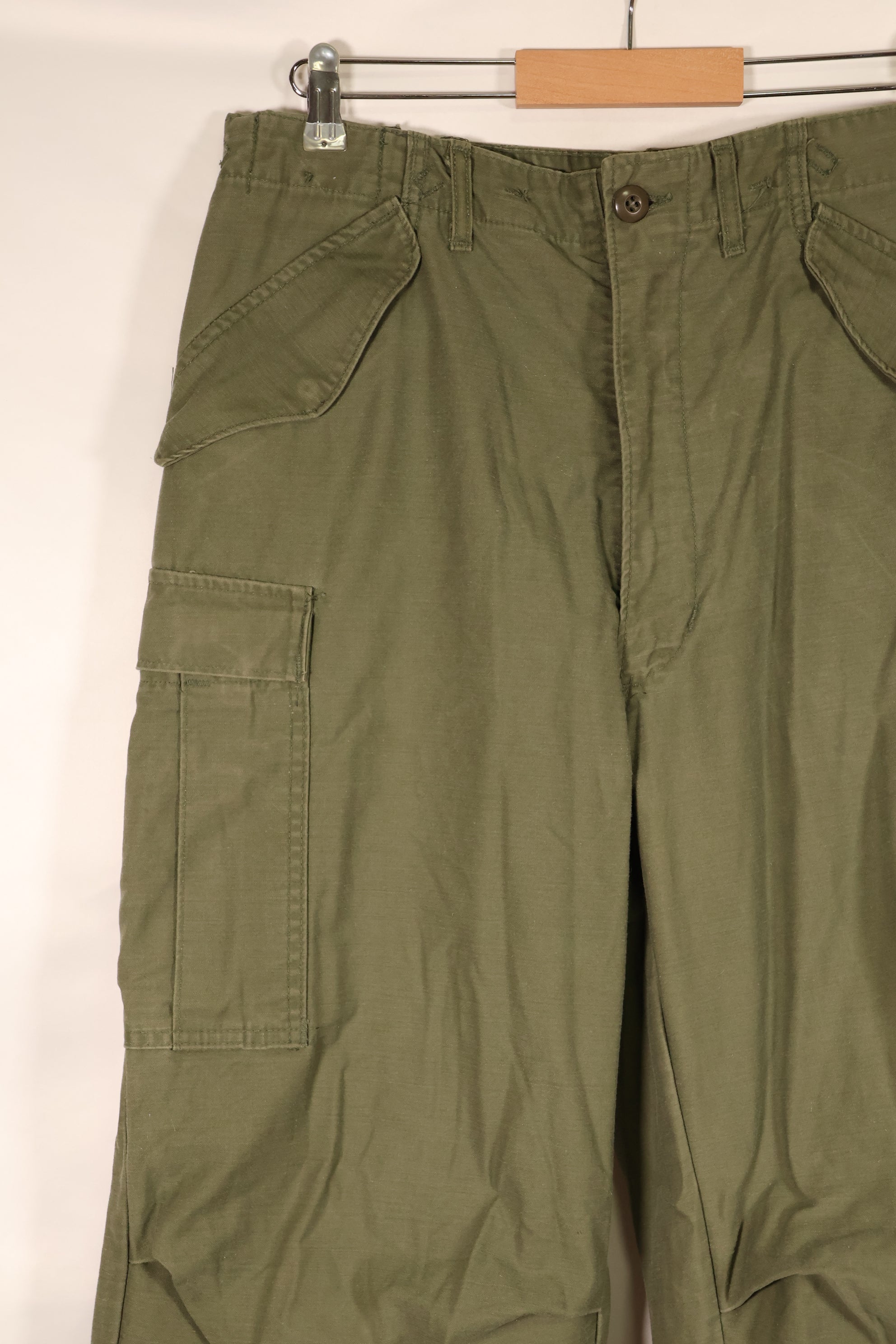 1978年契約　M-L　アメリカ軍　M65 フィールドパンツ　褪色あり　中古品