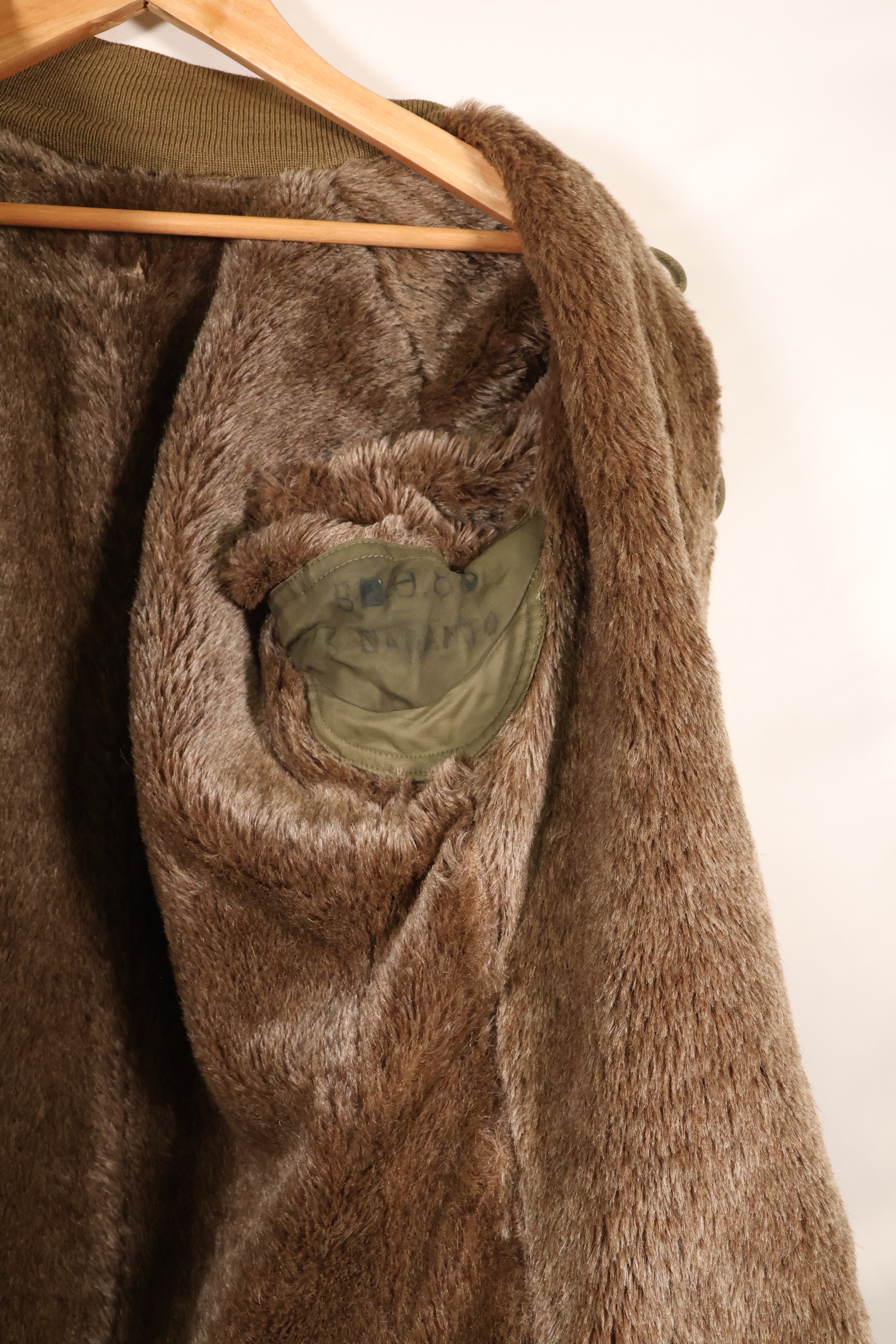 1940年代　WWII　M-43　フィールドジャケット　防寒ライナー　中古品　