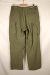 1978年契約　M-L　アメリカ軍　M65 フィールドパンツ　褪色あり　中古品