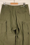 1978年契約　M-L　アメリカ軍　M65 フィールドパンツ　褪色あり　中古品