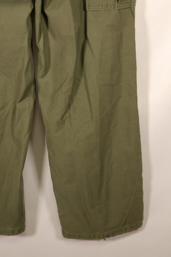 1978年契約　M-L　アメリカ軍　M65 フィールドパンツ　褪色あり　中古品