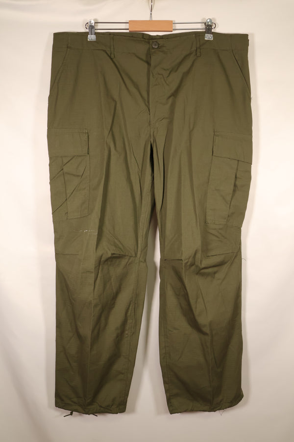 1969年契約　X-L-R　4th Model リップストップ生地　ジャングルファティーグ パンツ　ほぼ未使用品