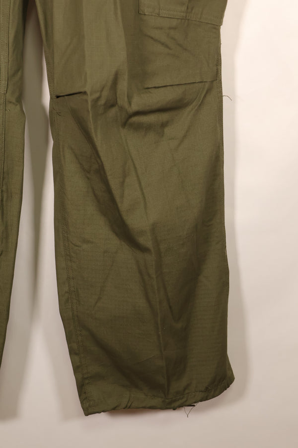 1969年契約　X-L-R　4th Model リップストップ生地　ジャングルファティーグ パンツ　ほぼ未使用品