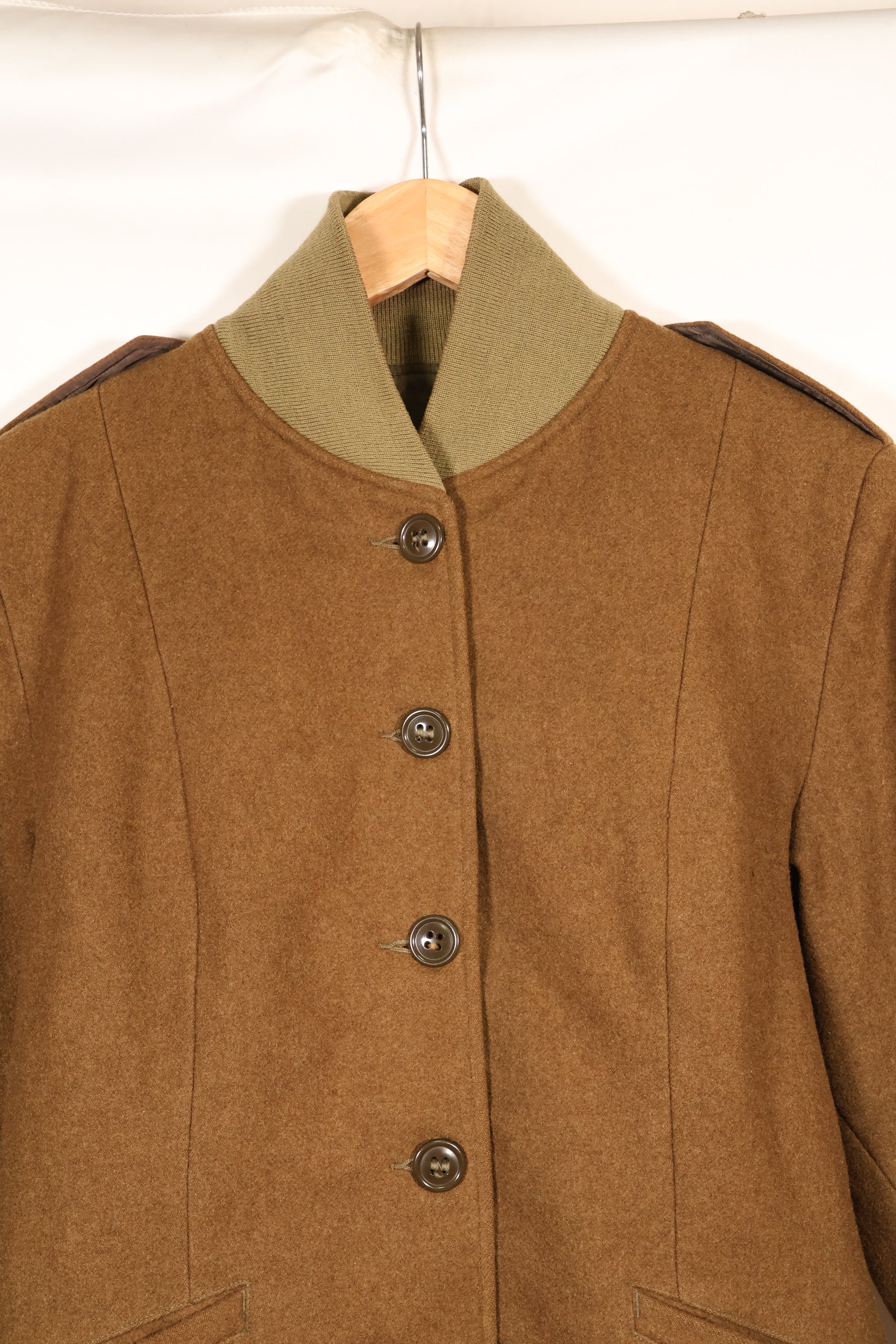 1940年代　WWII　WAC　アメリカ陸軍　女性兵士用　フィールドジャケットライナー　中古品