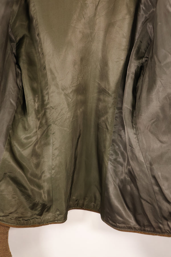 1940年代　WWII　WAC　アメリカ陸軍　女性兵士用　フィールドジャケットライナー　中古品