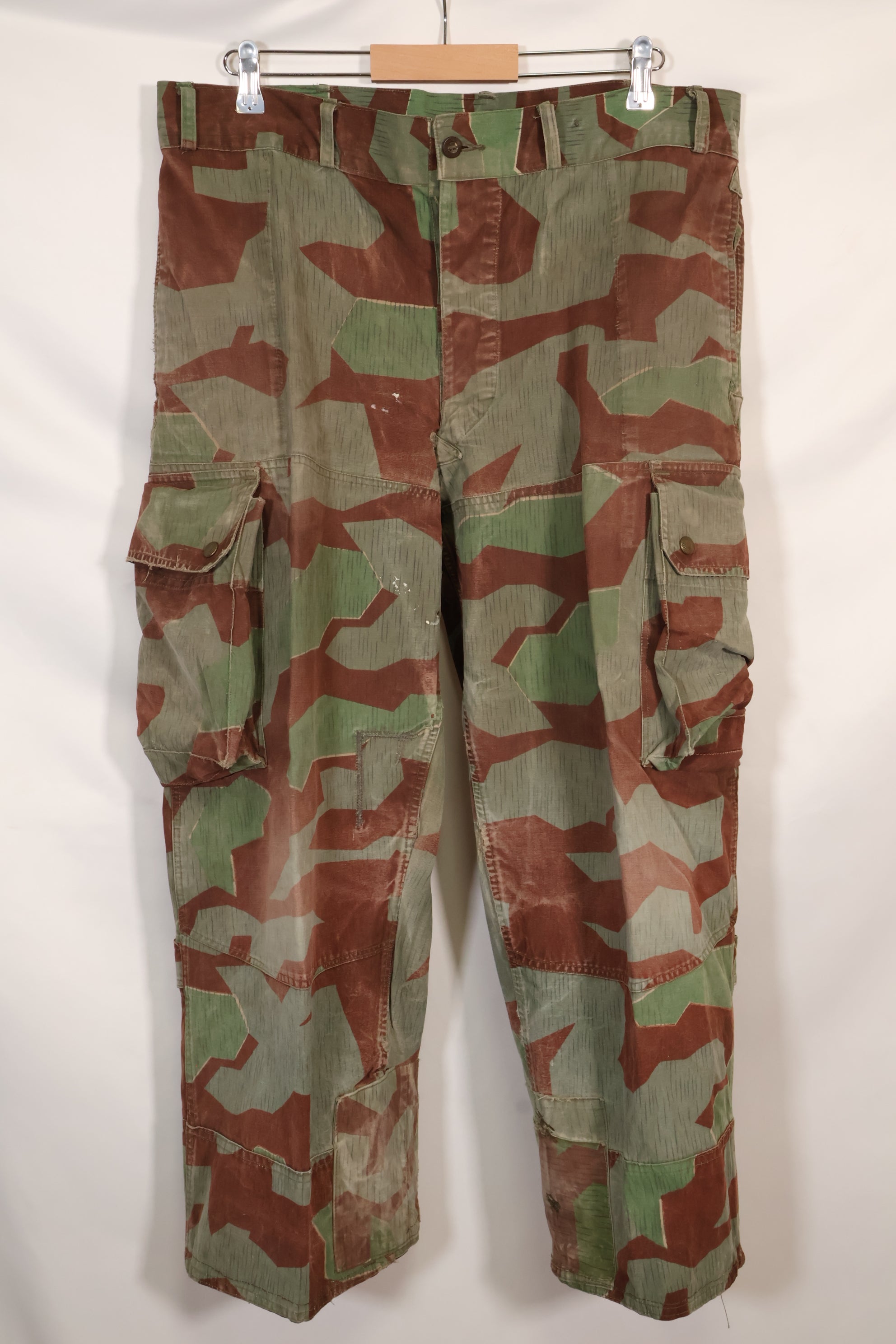 1950年代　西ドイツ　スプリンター迷彩　カーゴパンツ　希少品　中古品