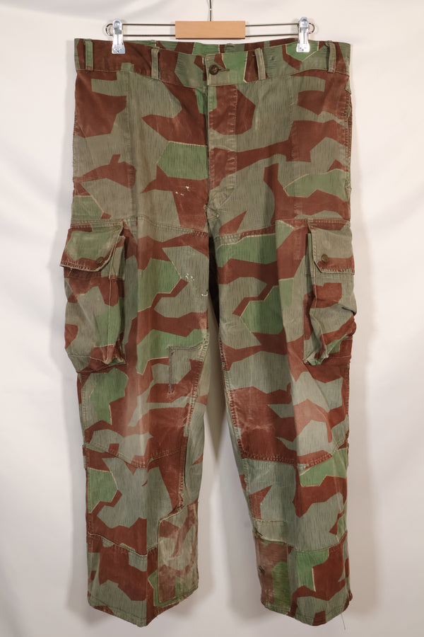 1950年代　西ドイツ　スプリンター迷彩　カーゴパンツ　希少品　中古品