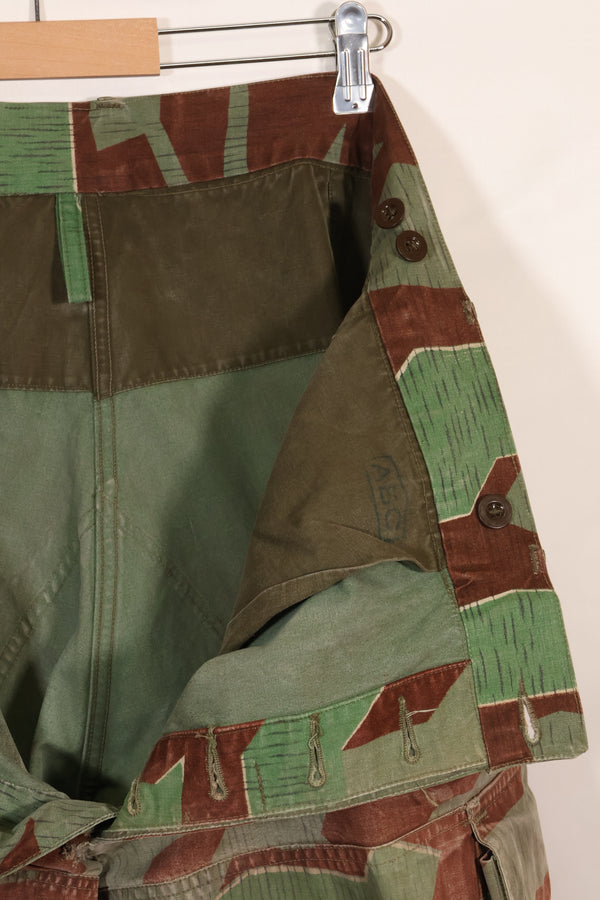 1950年代　西ドイツ　スプリンター迷彩　カーゴパンツ　希少品　中古品