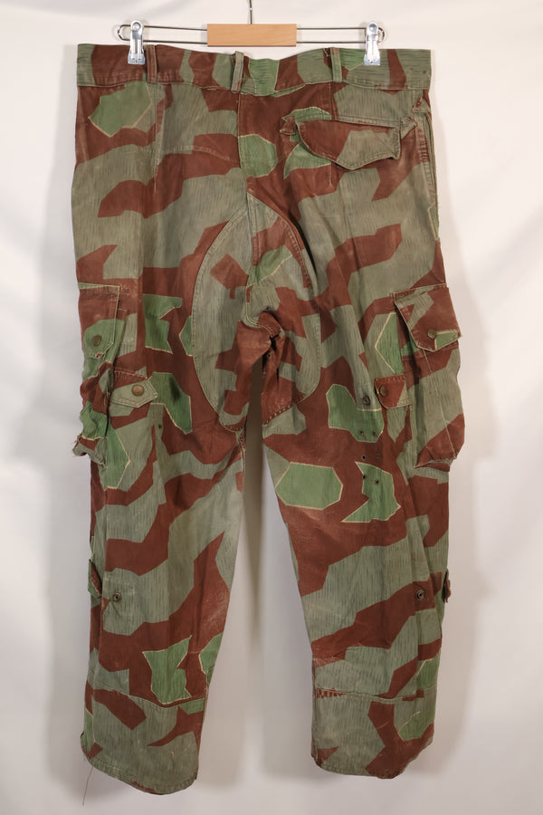 1950年代　西ドイツ　スプリンター迷彩　カーゴパンツ　希少品　中古品