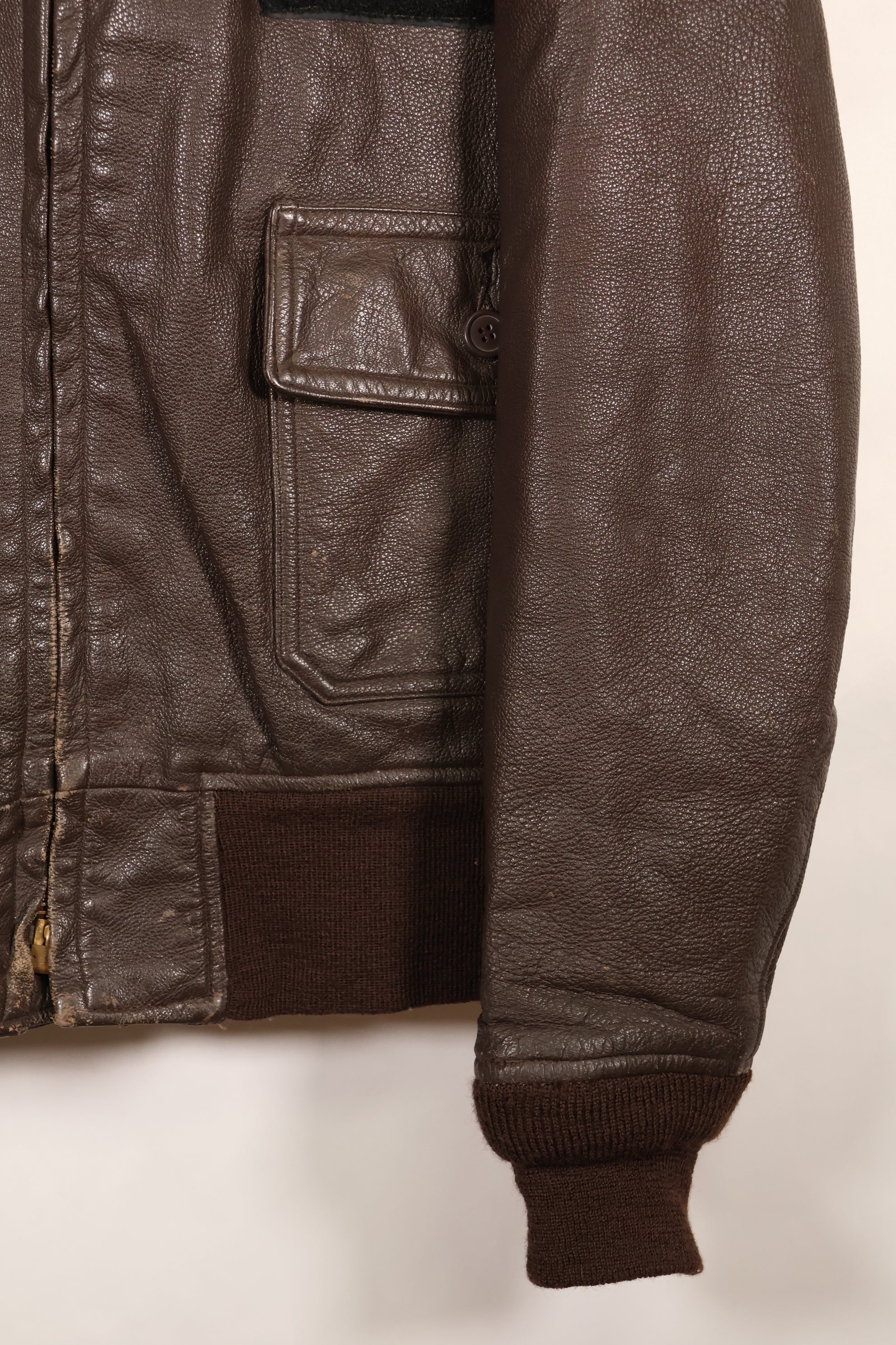 1971年契約　サイズ44　G-1　フライトジャケット　ペイント　パッチあり　中古品