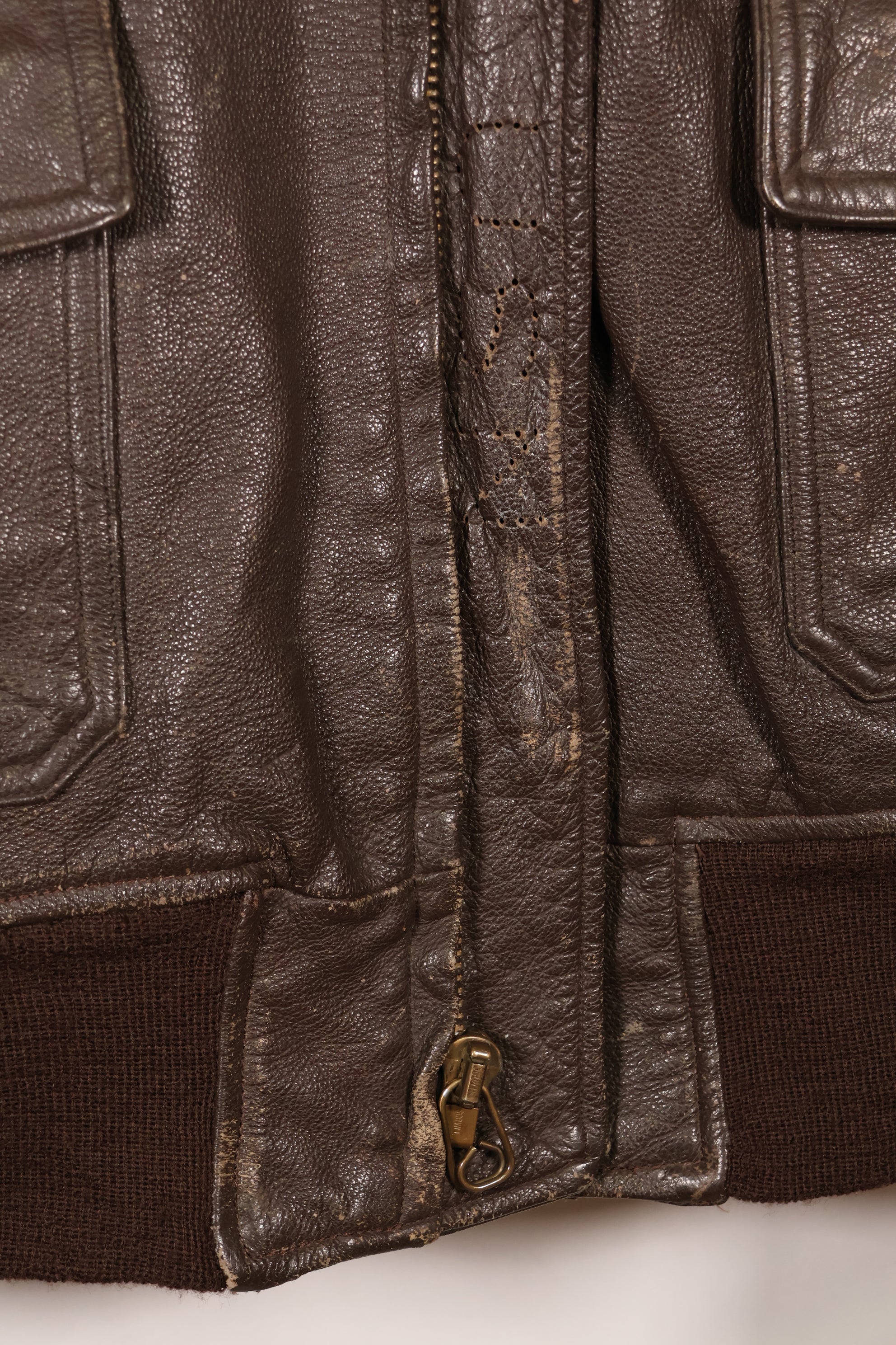 1971年契約　サイズ44　G-1　フライトジャケット　ペイント　パッチあり　中古品