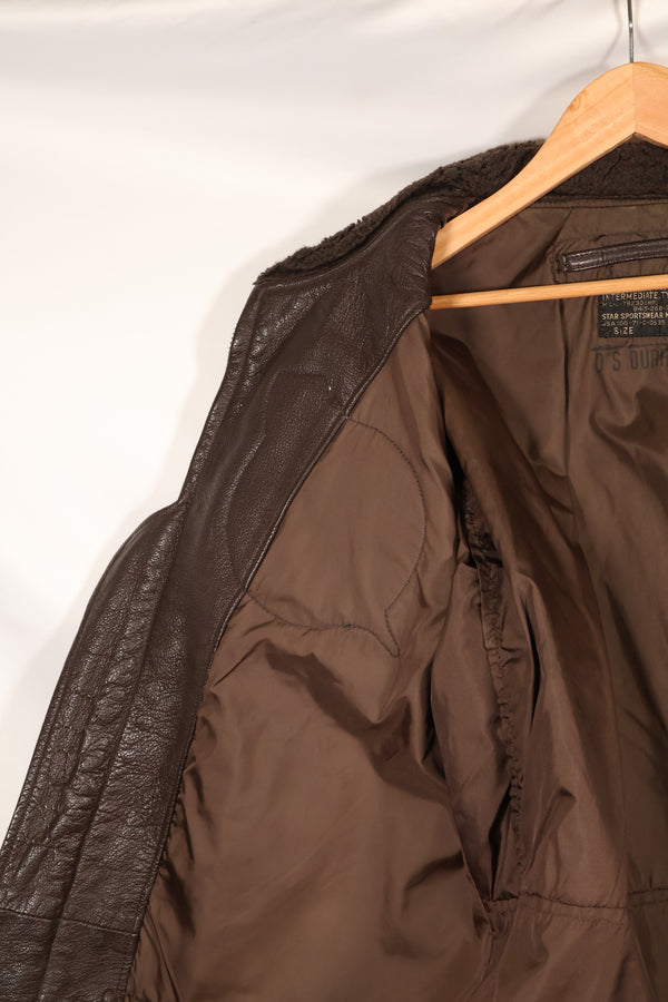 1971年契約　サイズ44　G-1　フライトジャケット　ペイント　パッチあり　中古品