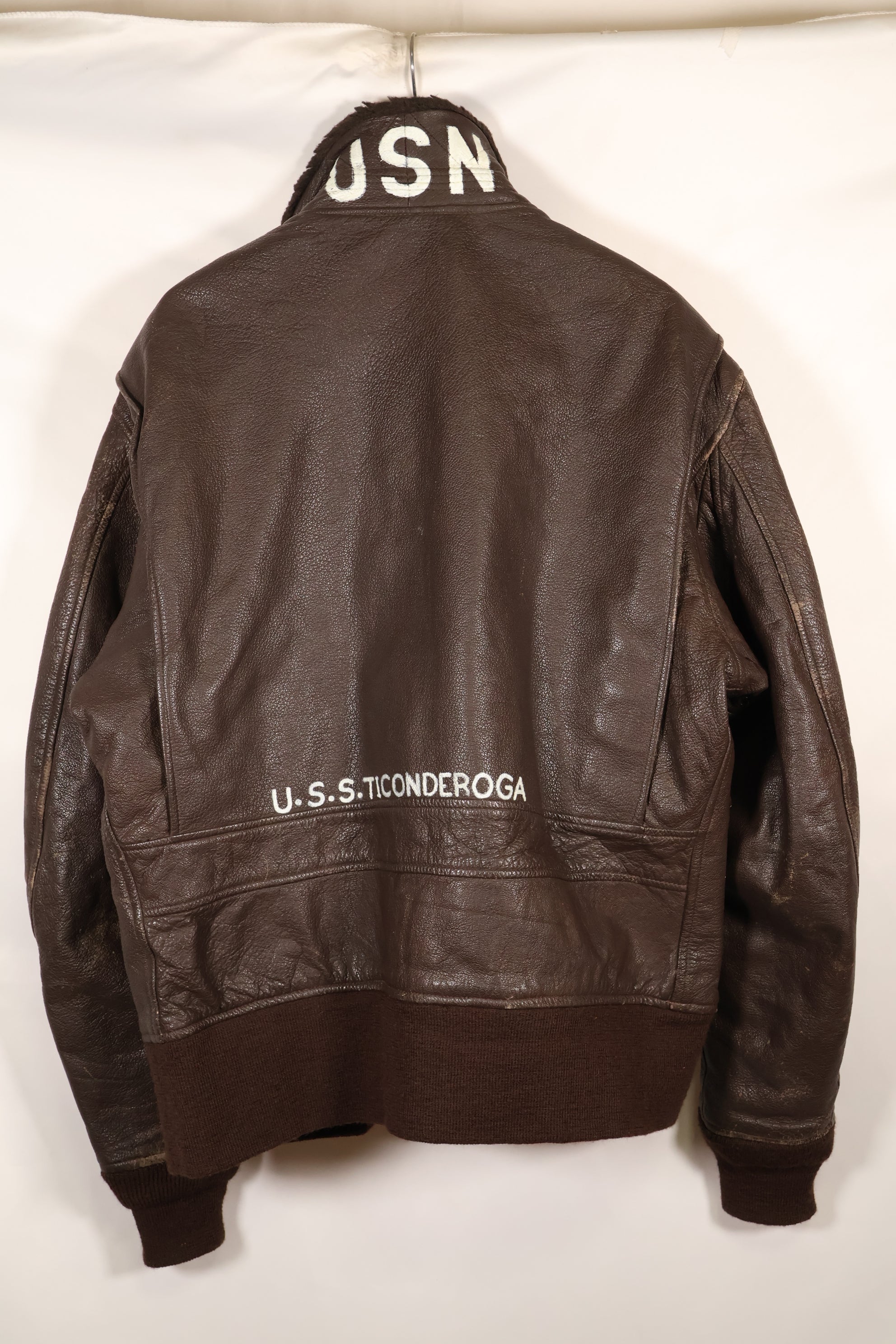 1971年契約　サイズ44　G-1　フライトジャケット　ペイント　パッチあり　中古品