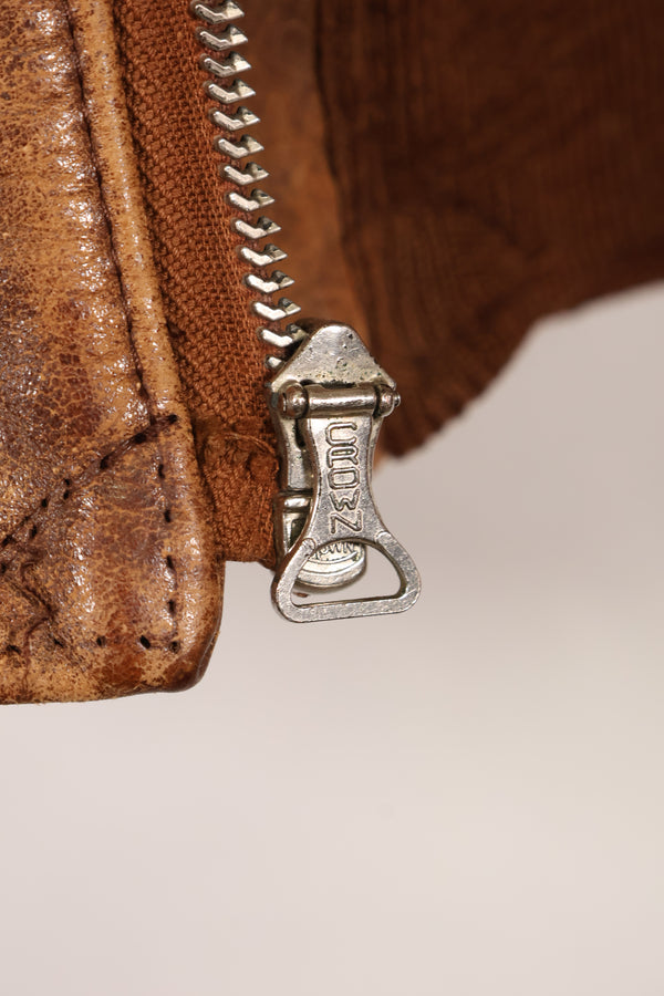 1940年代　サイズ42　USAAF　A-2　フライトジャケット　Rough Wear Clothing Co.　中古品