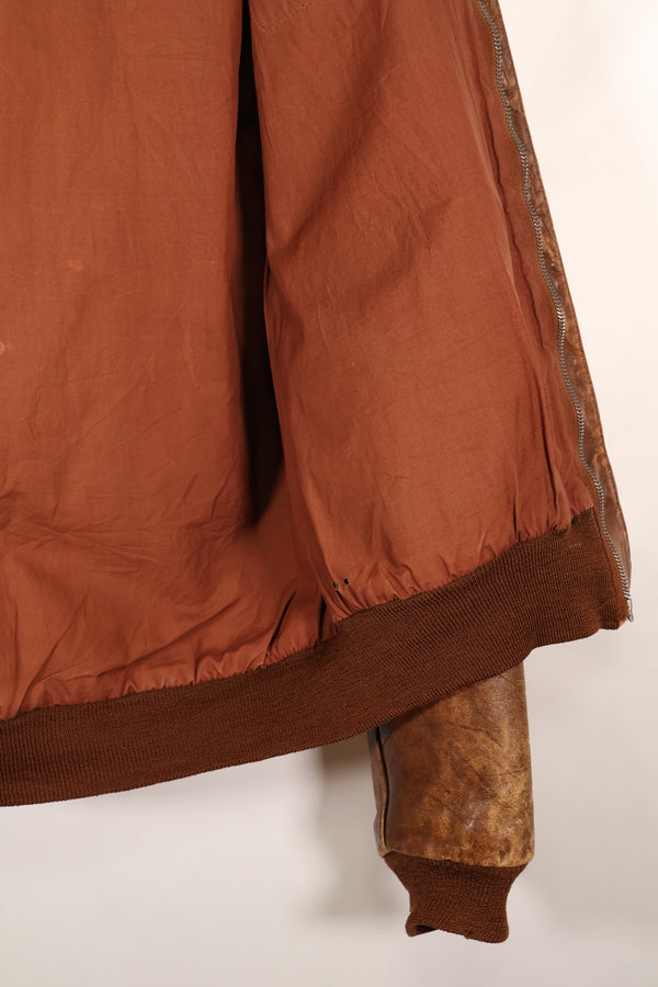 1940年代　サイズ42　USAAF　A-2　フライトジャケット　Rough Wear Clothing Co.　中古品