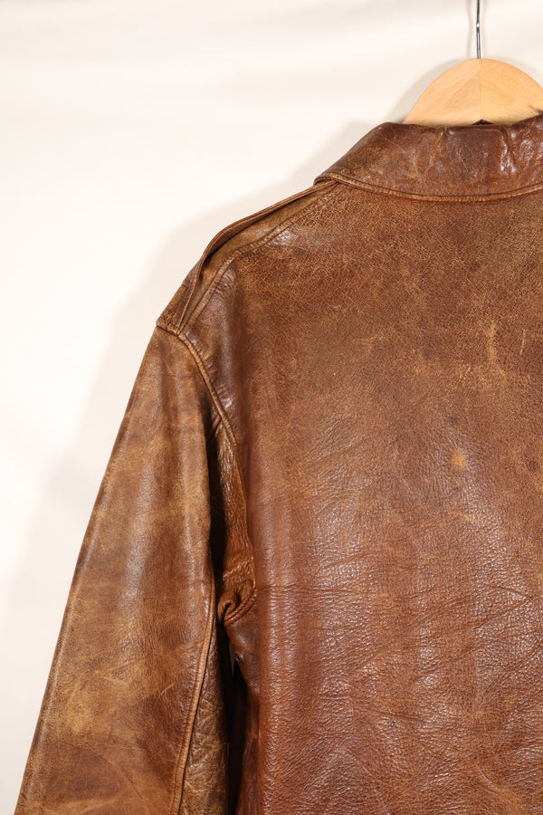 1940年代　サイズ42　USAAF　A-2　フライトジャケット　Rough Wear Clothing Co.　中古品