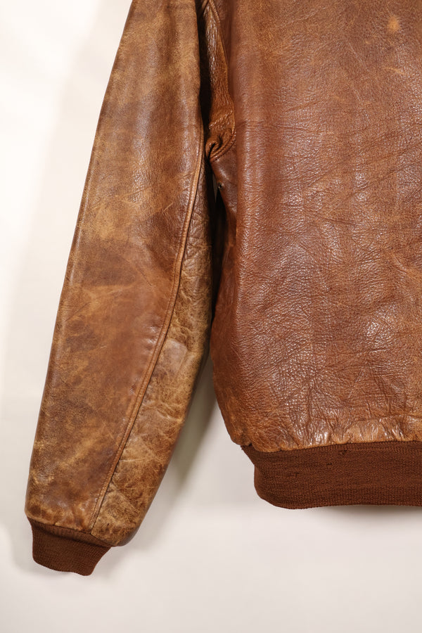 1940年代　サイズ42　USAAF　A-2　フライトジャケット　Rough Wear Clothing Co.　中古品