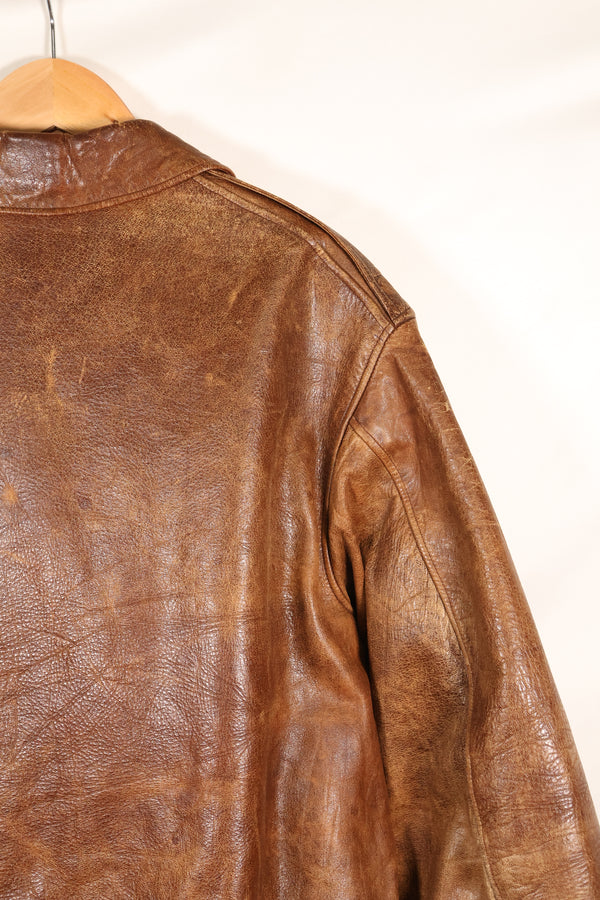 1940年代　サイズ42　USAAF　A-2　フライトジャケット　Rough Wear Clothing Co.　中古品