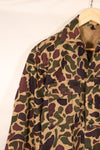 1960年代初頭　A-M程度　CIDG　ベオガム迷彩　Aisanカット　シャツ　ローカルメイド Frog Skin迷彩　中古品
