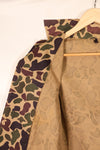 1960年代初頭　A-M程度　CIDG　ベオガム迷彩　Aisanカット　シャツ　ローカルメイド Frog Skin迷彩　中古品