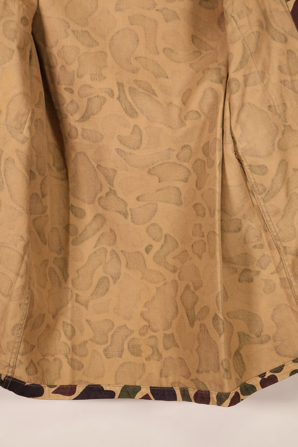 1960年代初頭　A-M程度　CIDG　ベオガム迷彩　Aisanカット　シャツ　ローカルメイド Frog Skin迷彩　中古品