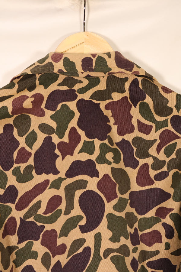 1960年代初頭　A-M程度　CIDG　ベオガム迷彩　Aisanカット　シャツ　ローカルメイド Frog Skin迷彩　中古品