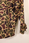 1960年代初頭　A-M程度　CIDG　ベオガム迷彩　Aisanカット　シャツ　ローカルメイド Frog Skin迷彩　中古品